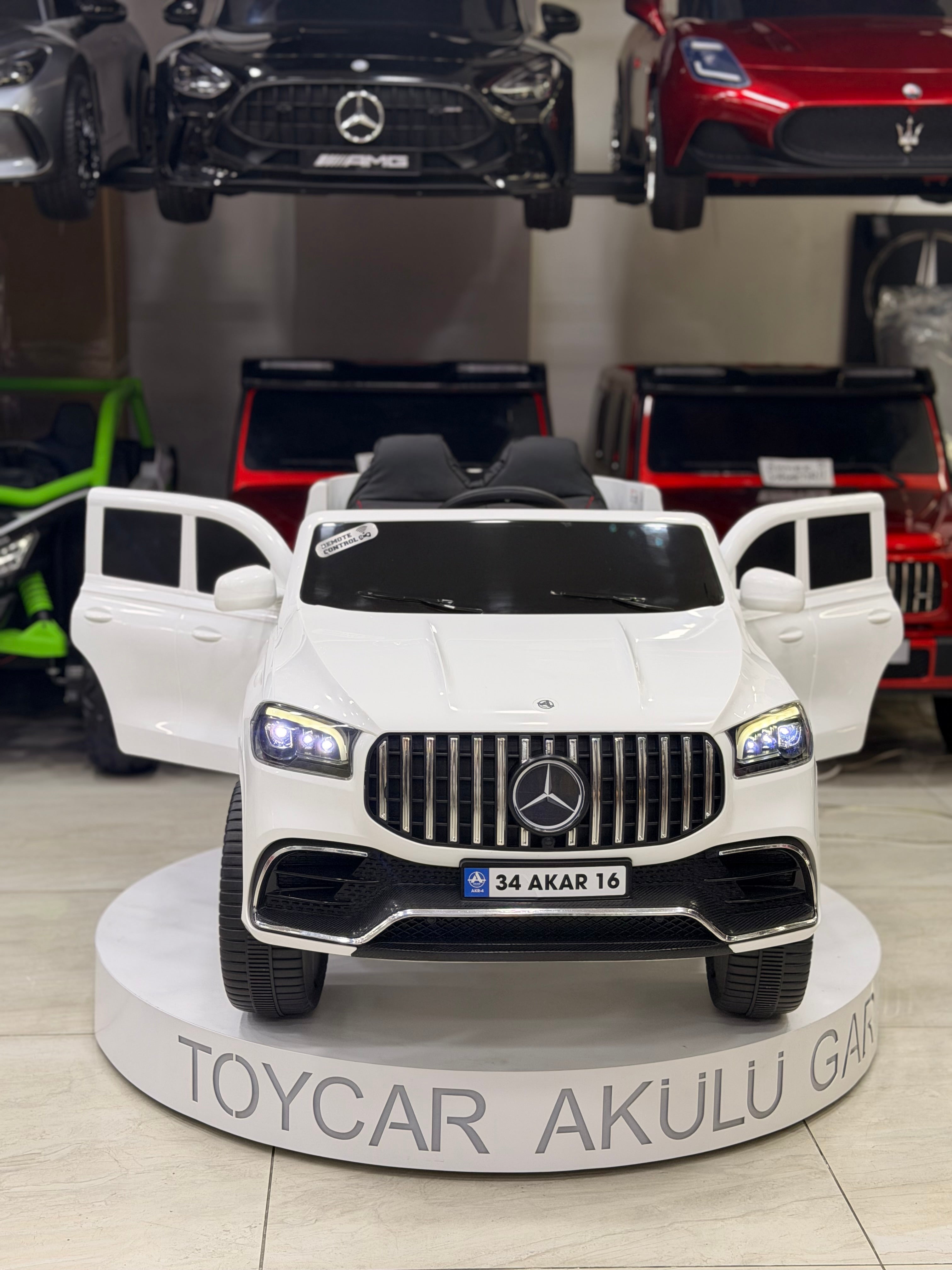 MERCEDES AKÜLÜ ARABA 12W 0-6 YAŞ BEYAZ