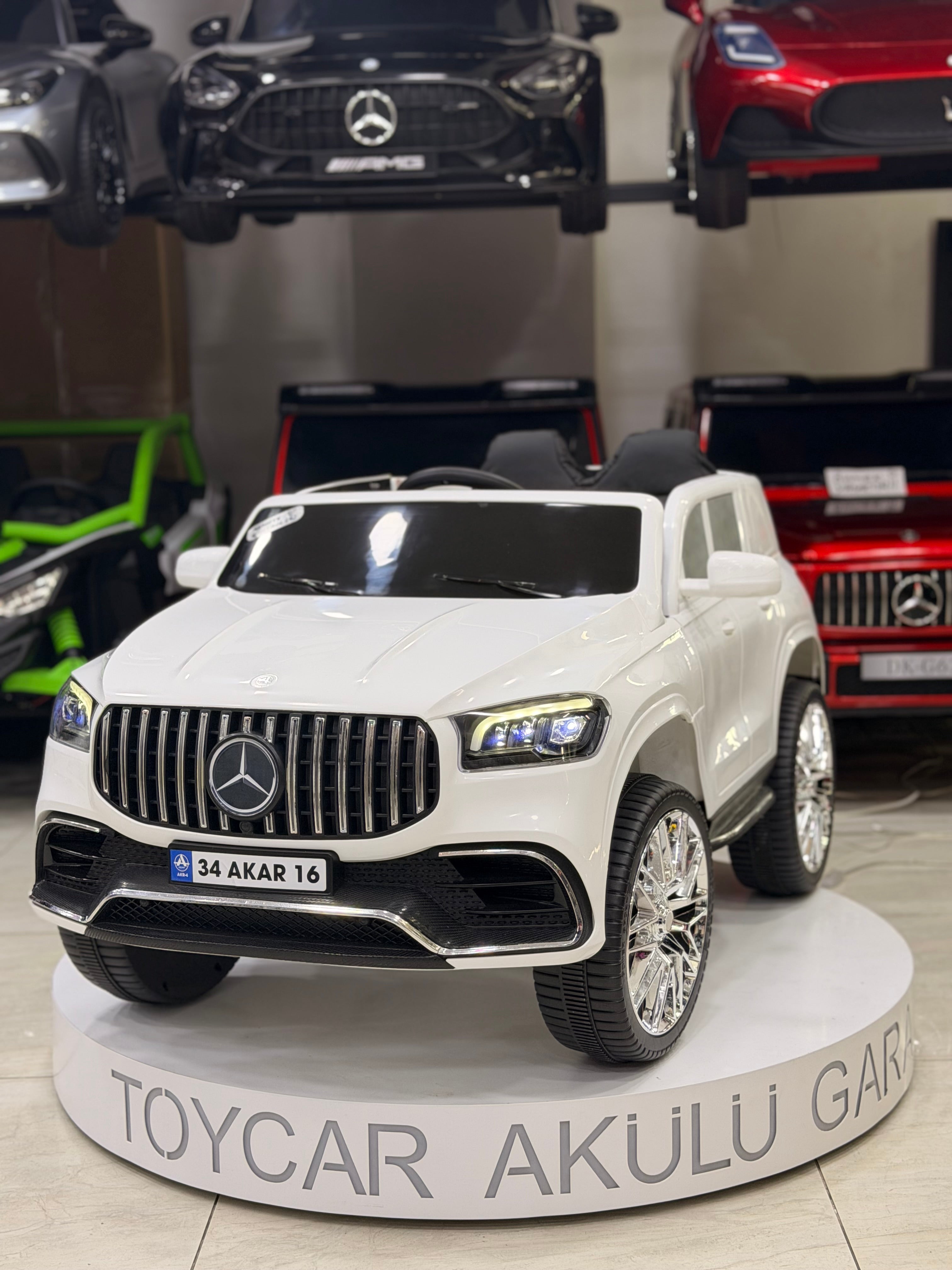MERCEDES AKÜLÜ ARABA 12W 0-6 YAŞ BEYAZ