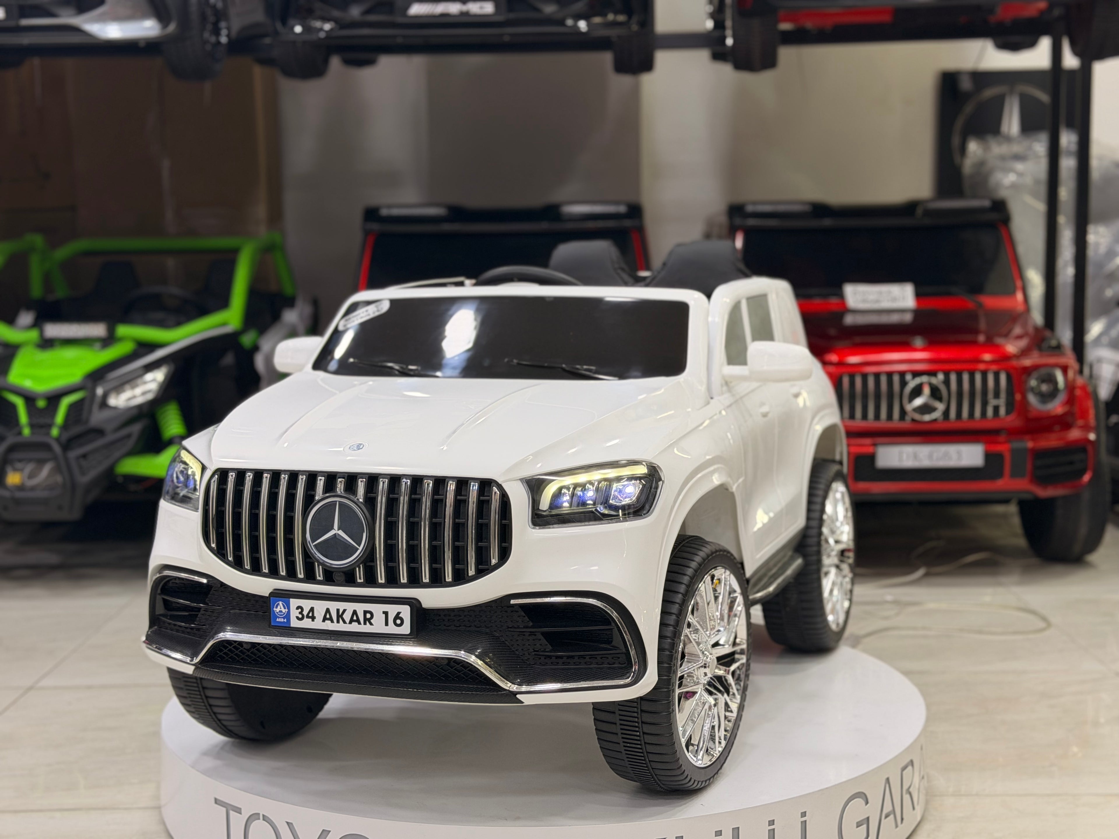 MERCEDES AKÜLÜ ARABA 12W 0-6 YAŞ BEYAZ
