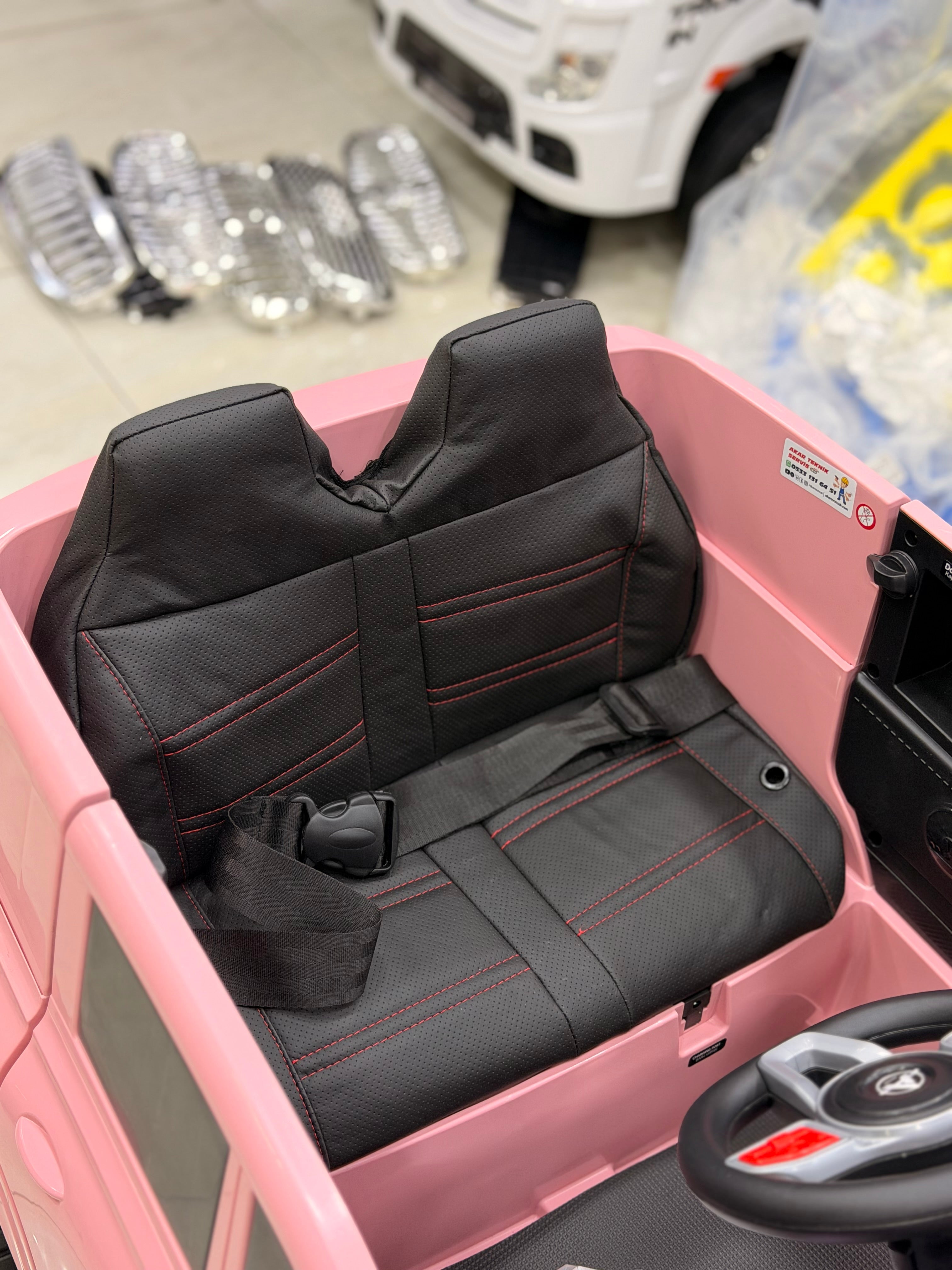 AUDİ AKÜLÜ ARABA 0-6 YAŞ PEMBE
