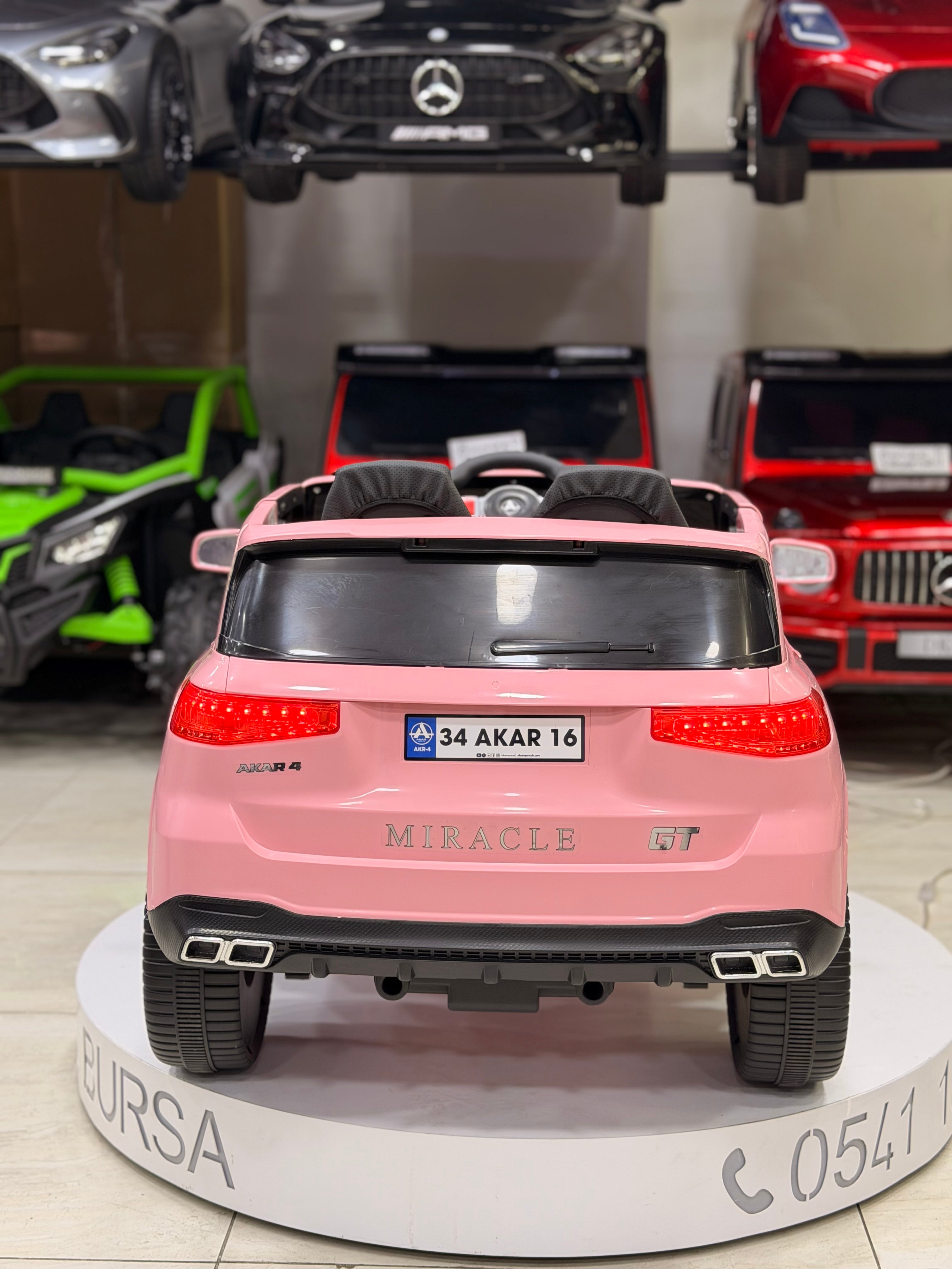 AUDİ AKÜLÜ ARABA 0-6 YAŞ PEMBE