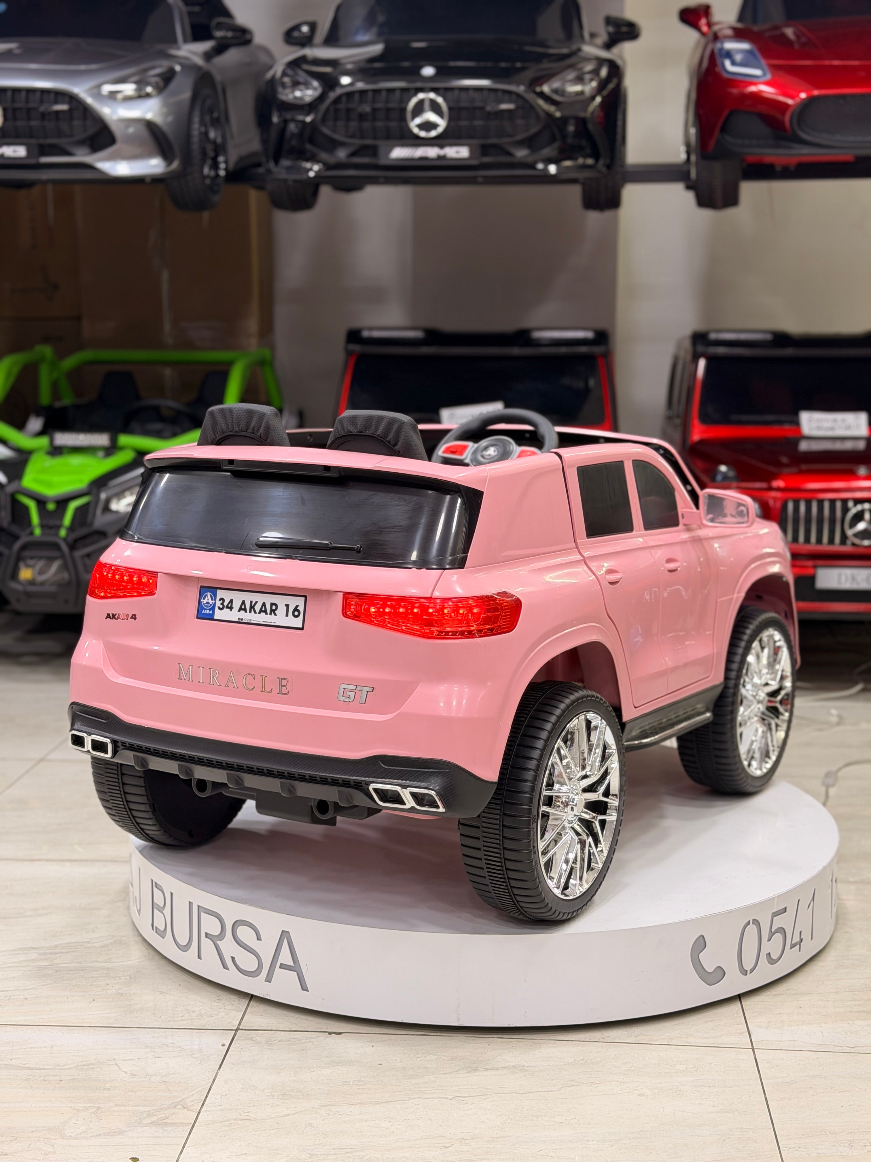 AUDİ AKÜLÜ ARABA 0-6 YAŞ PEMBE