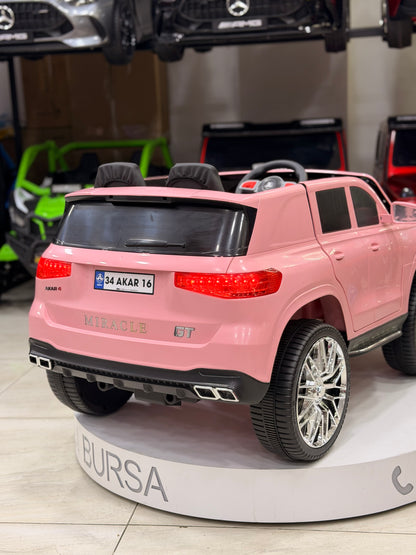AUDİ AKÜLÜ ARABA 0-6 YAŞ PEMBE