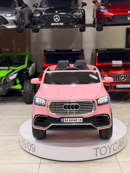 AUDİ AKÜLÜ ARABA 0-6 YAŞ PEMBE