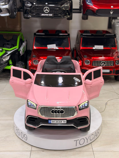 AUDİ AKÜLÜ ARABA 0-6 YAŞ PEMBE