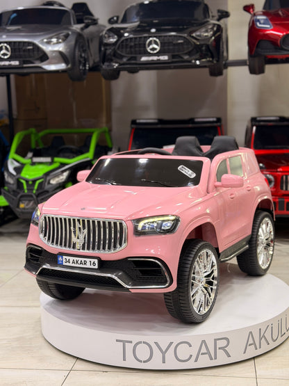 MASERATİ AKÜLÜ ARABA 12W 0-6 YAŞ PEMBE