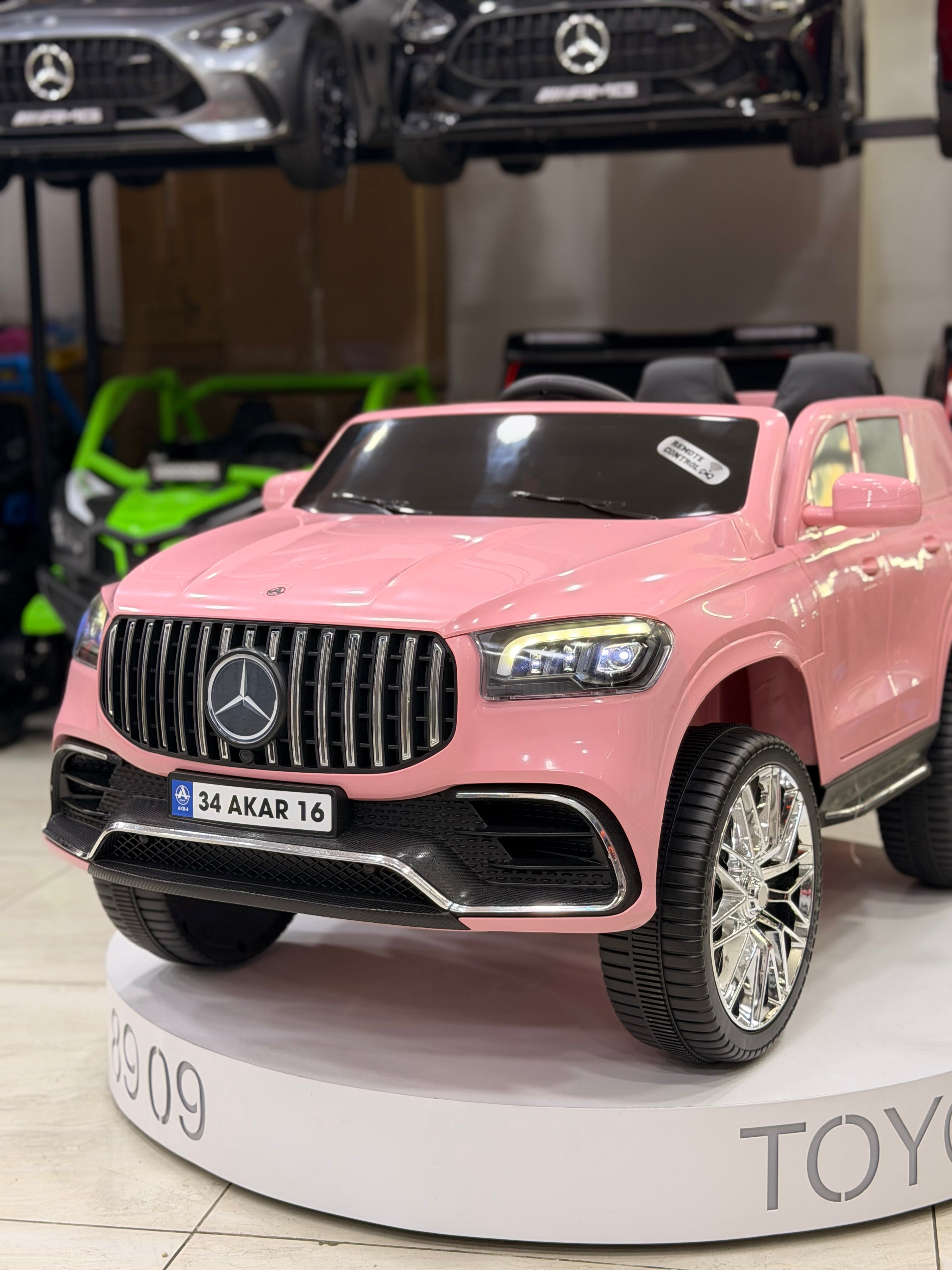 MERCEDES AKÜLÜ ARABA 12W 0-6 YAŞ PEMBE