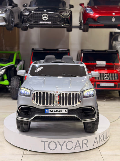 BMW AKÜLÜ ARABA 12W 0-6 YAŞ GRİ