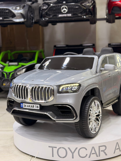 BMW AKÜLÜ ARABA 12W 0-6 YAŞ GRİ