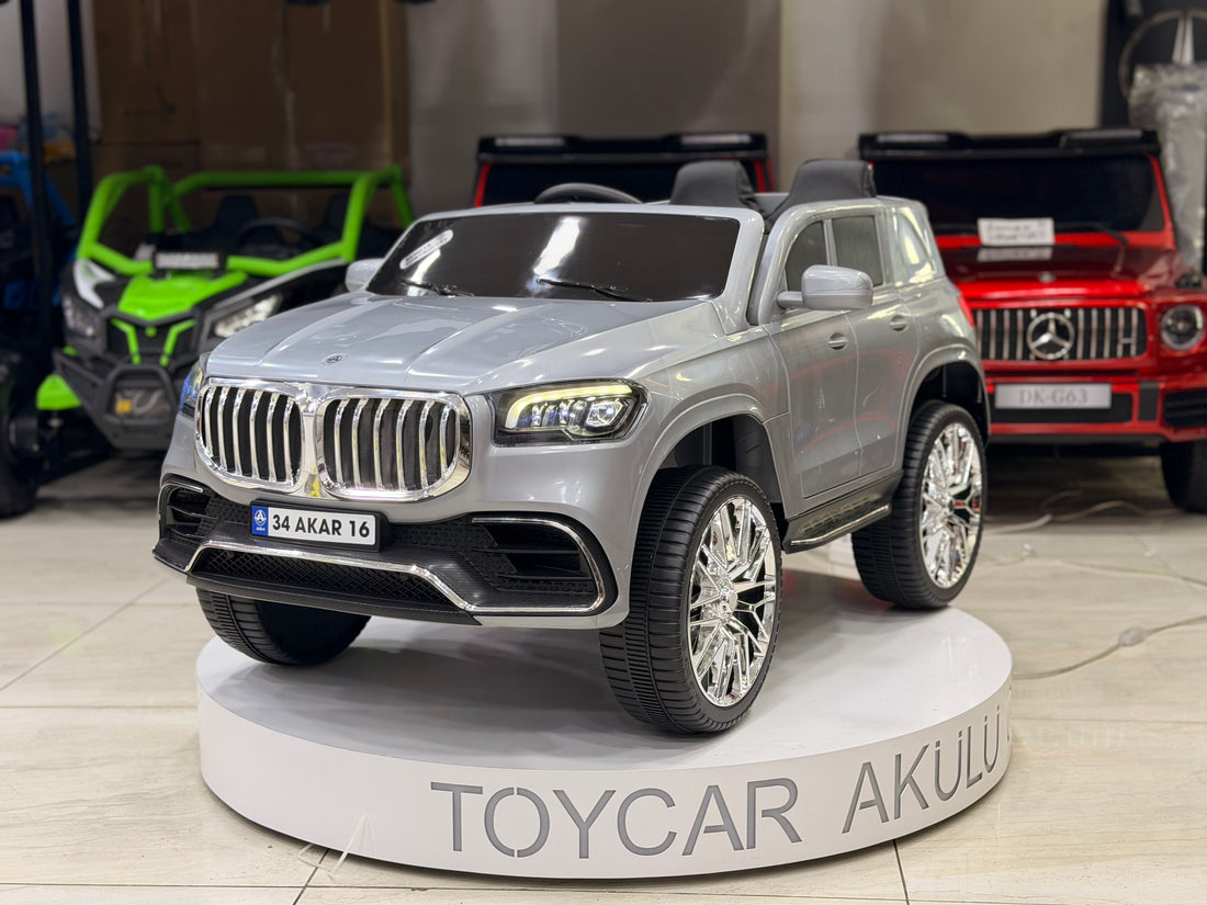 BMW AKÜLÜ ARABA 12W 0-6 YAŞ GRİ
