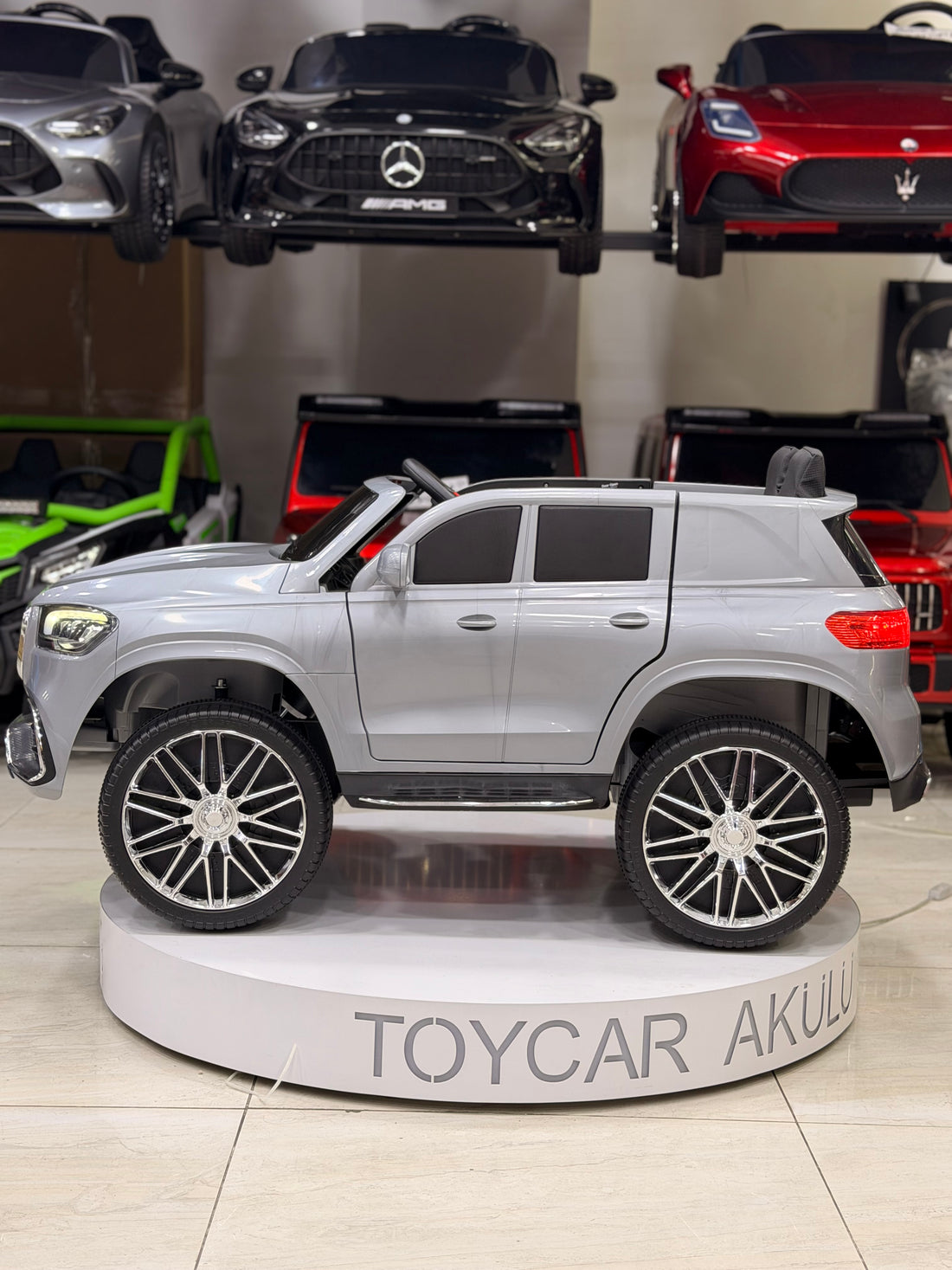 AUDİ AKÜLÜ ARABA 0-6 YAŞ GRİ
