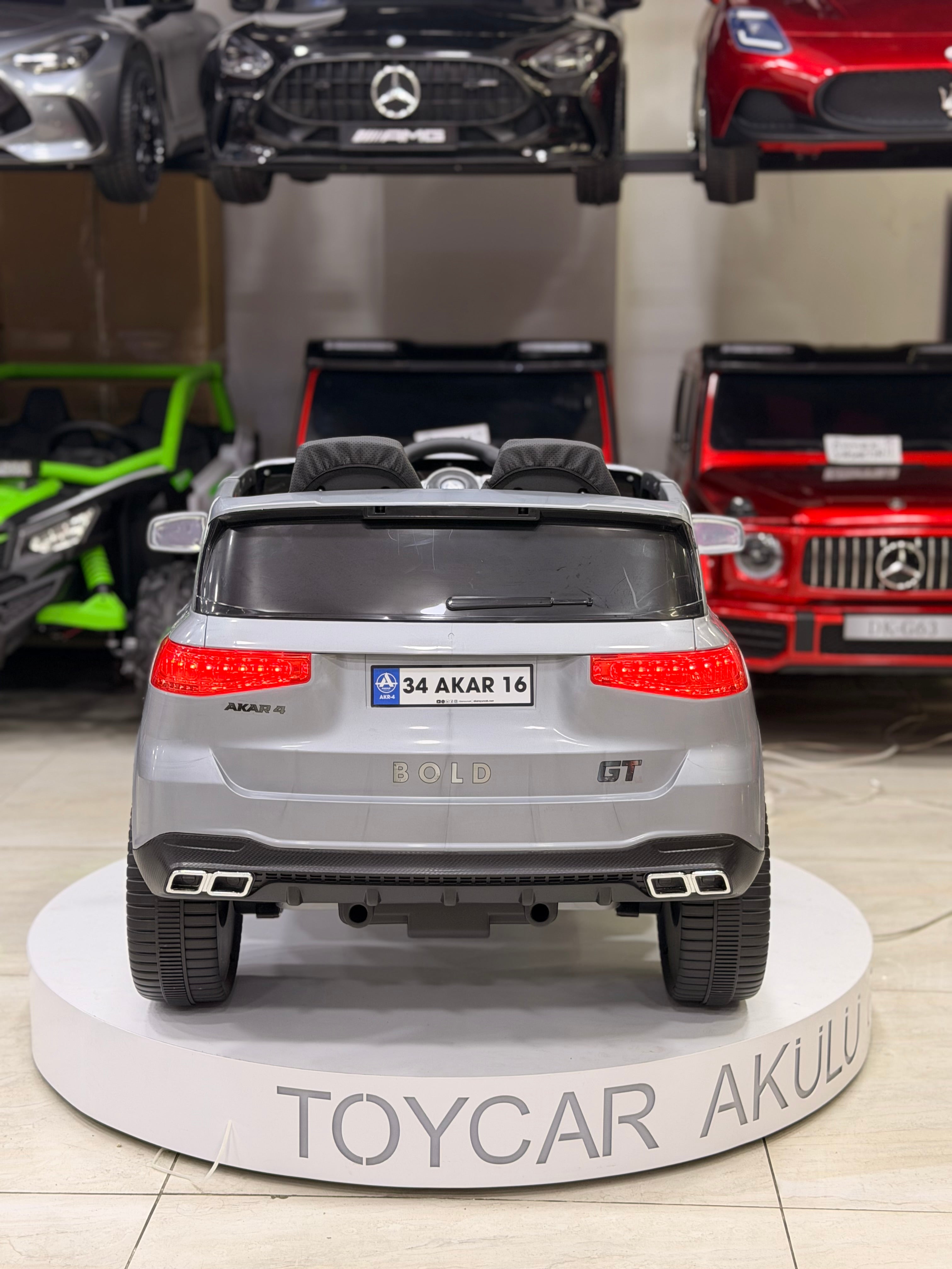 AUDİ AKÜLÜ ARABA 0-6 YAŞ GRİ
