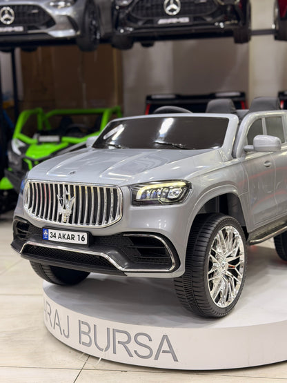 MASERATİ AKÜLÜ ARABA 12W 0-6 YAŞ GRİ
