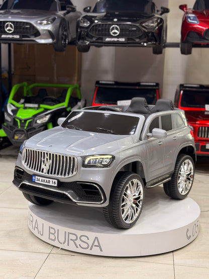 MASERATİ AKÜLÜ ARABA 12W 0-6 YAŞ GRİ