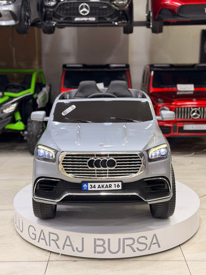 AUDİ AKÜLÜ ARABA 0-6 YAŞ GRİ