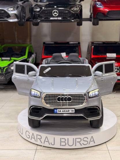 AUDİ AKÜLÜ ARABA 0-6 YAŞ GRİ