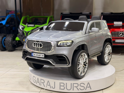 AUDİ AKÜLÜ ARABA 0-6 YAŞ GRİ