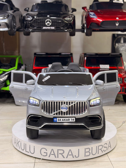 VOLVO AKÜLÜ ARABA 12W 0-6 YAŞ GRİ
