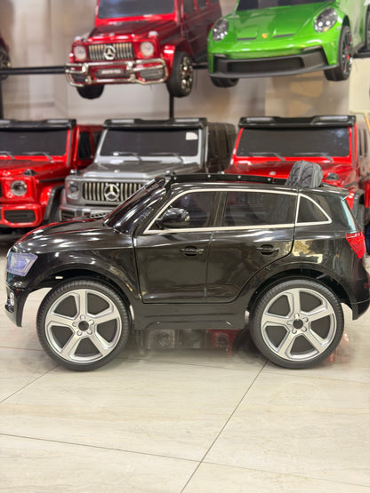 AUDİ AKÜLÜ ARABA 12W 0-6 YAŞ SİYAH