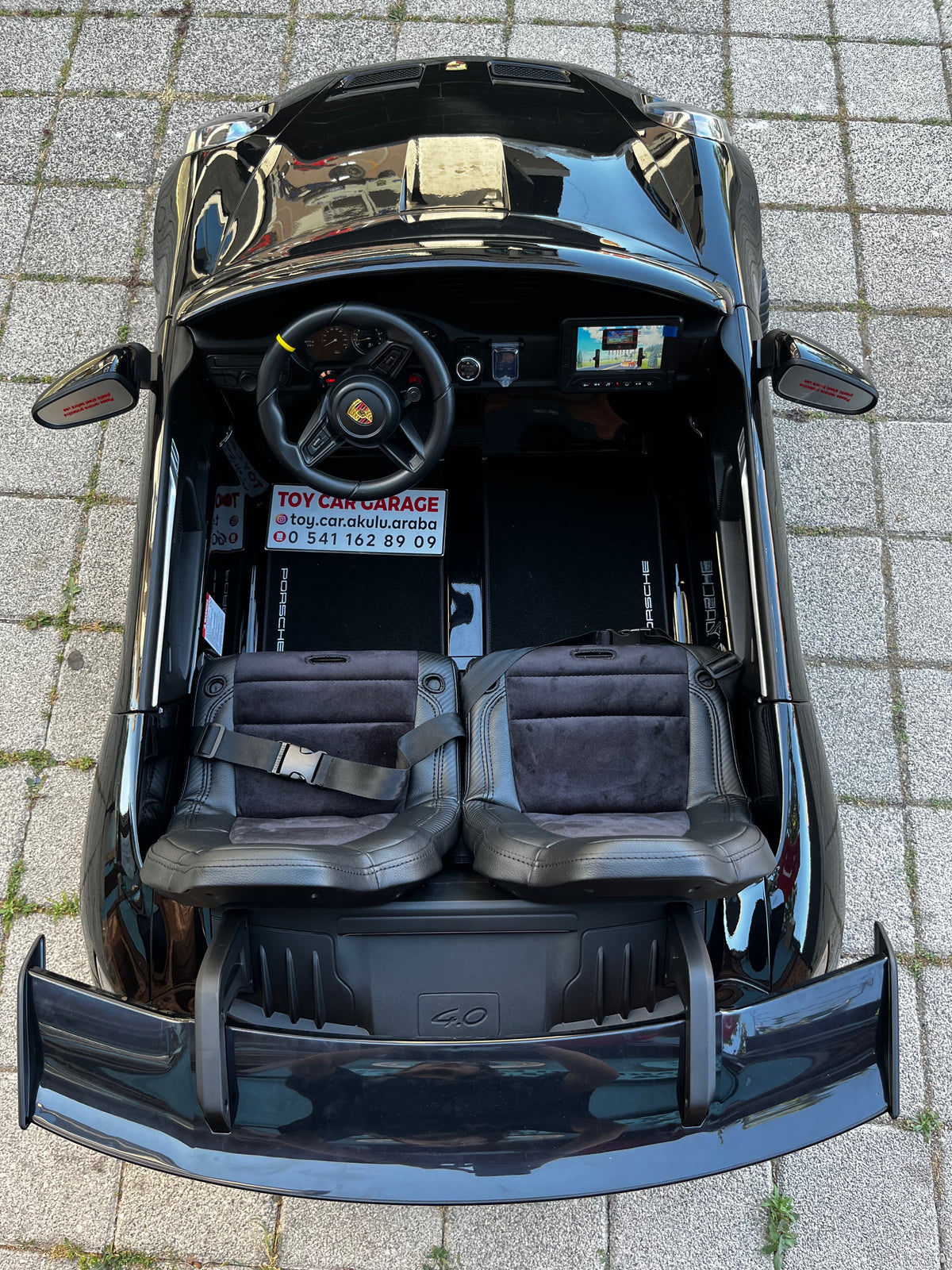 DEV BOY PORSCHE GT3 AKÜLÜ ARABA 24W 0-10 YAŞ