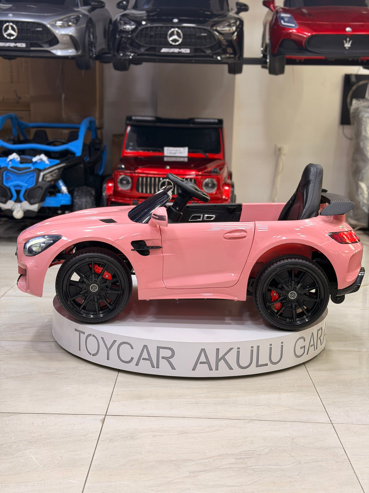 MERCEDES AKÜLÜ ARABA 12W 0-6 YAŞ PEMBE