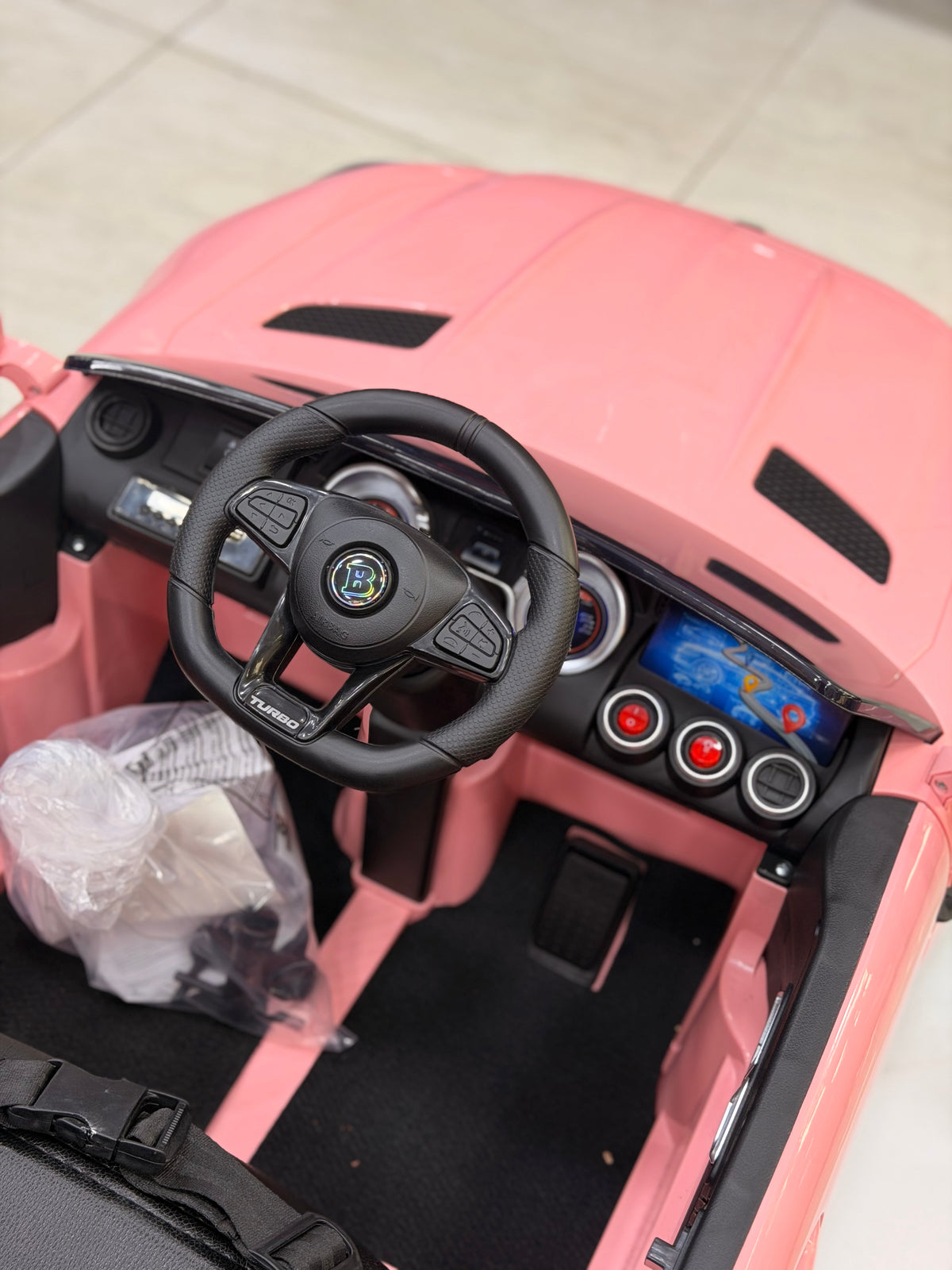 MERCEDES AKÜLÜ ARABA 12W 0-6 YAŞ PEMBE
