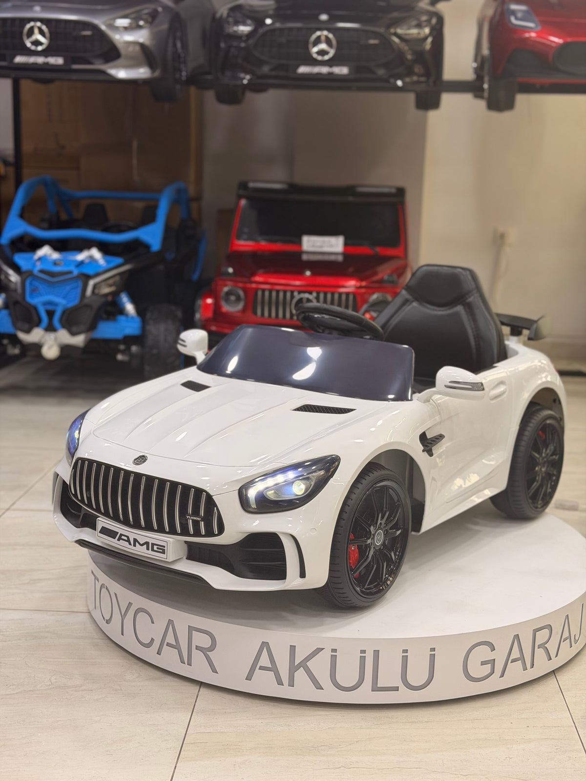 MERCEDES AKÜLÜ ARABA 12W 0-6 YAŞ BEYAZ
