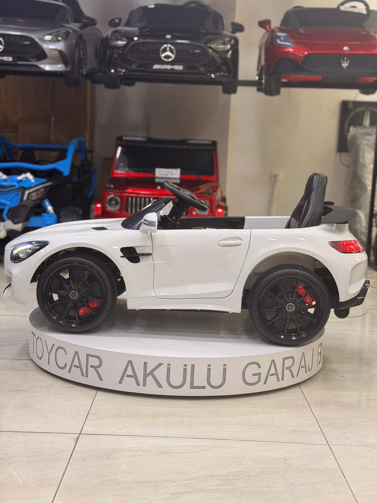 MERCEDES AKÜLÜ ARABA 12W 0-6 YAŞ BEYAZ