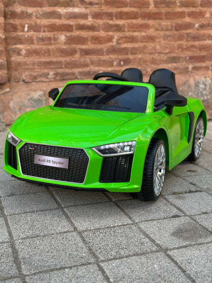 AUDİ AKÜLÜ ARABA 12W 0-6 YAŞ YEŞİL