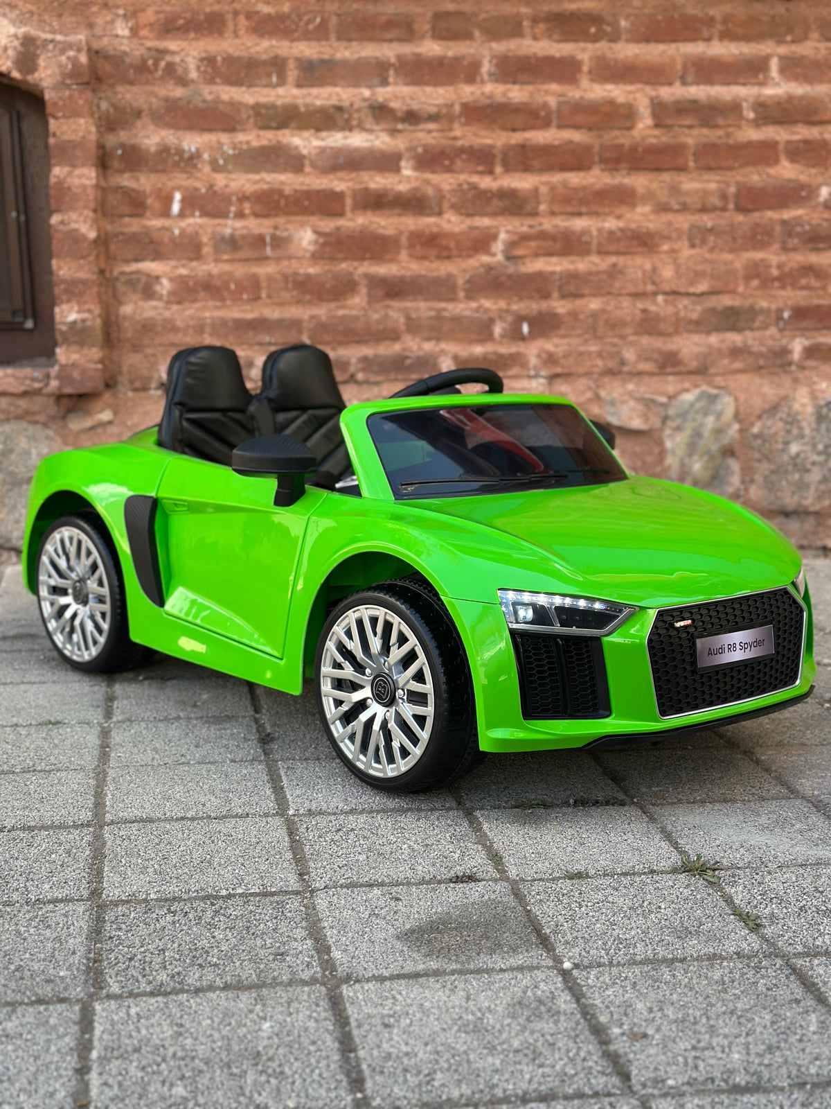 AUDİ AKÜLÜ ARABA 12W 0-6 YAŞ YEŞİL