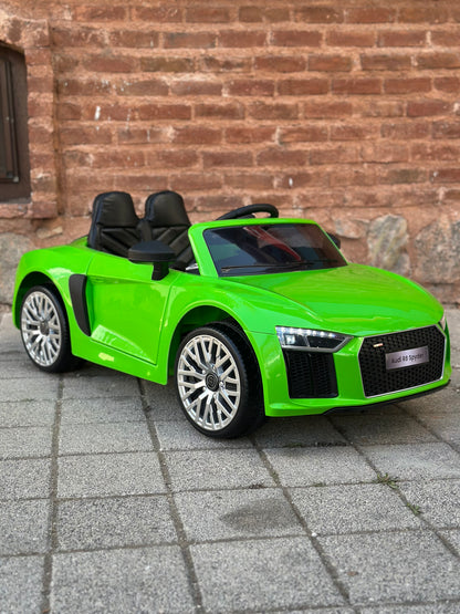 AUDİ AKÜLÜ ARABA 12W 0-6 YAŞ YEŞİL