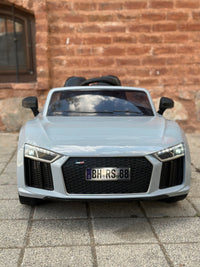 AUDİ AKÜLÜ ARABA 12W 0-6 YAŞ GRİ