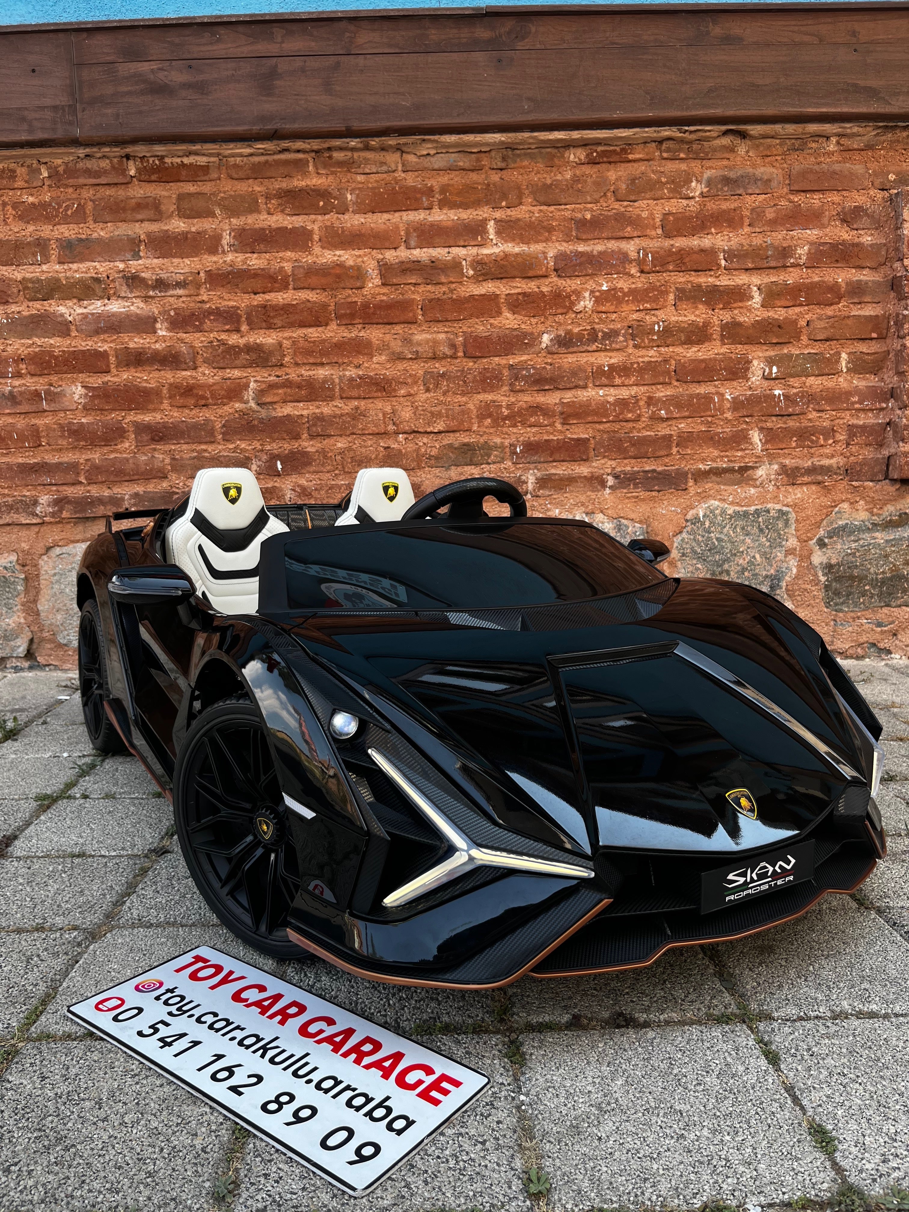 LAMBORGHİNİ SİAN DRİFT ARABASI 24W SİYAH
