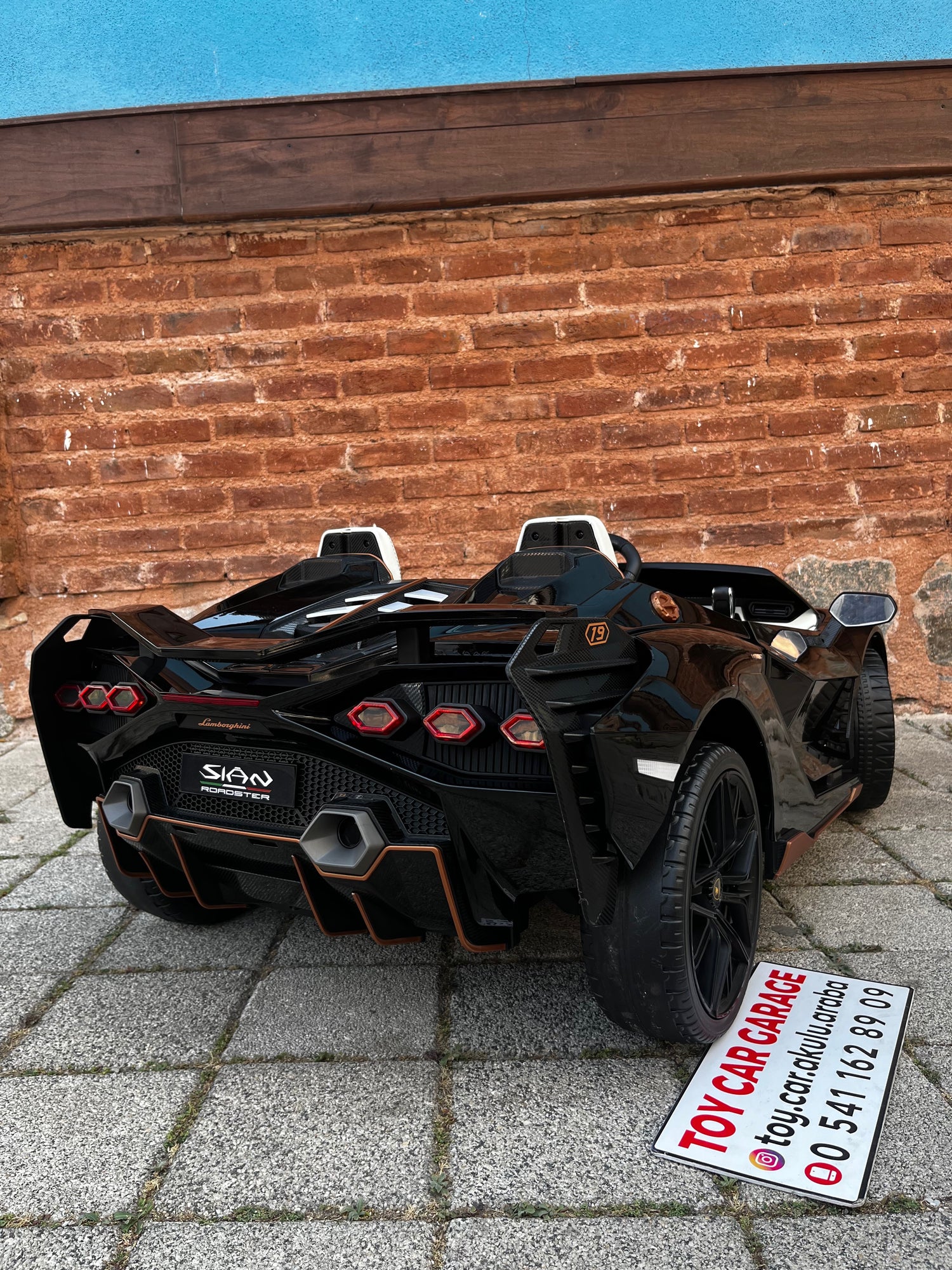 LAMBORGHİNİ SİAN DRİFT ARABASI 24W SİYAH