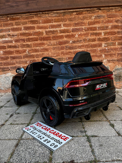 AUDİ AKÜLÜ ARABA 12W 0-6 YAŞ SİYAH