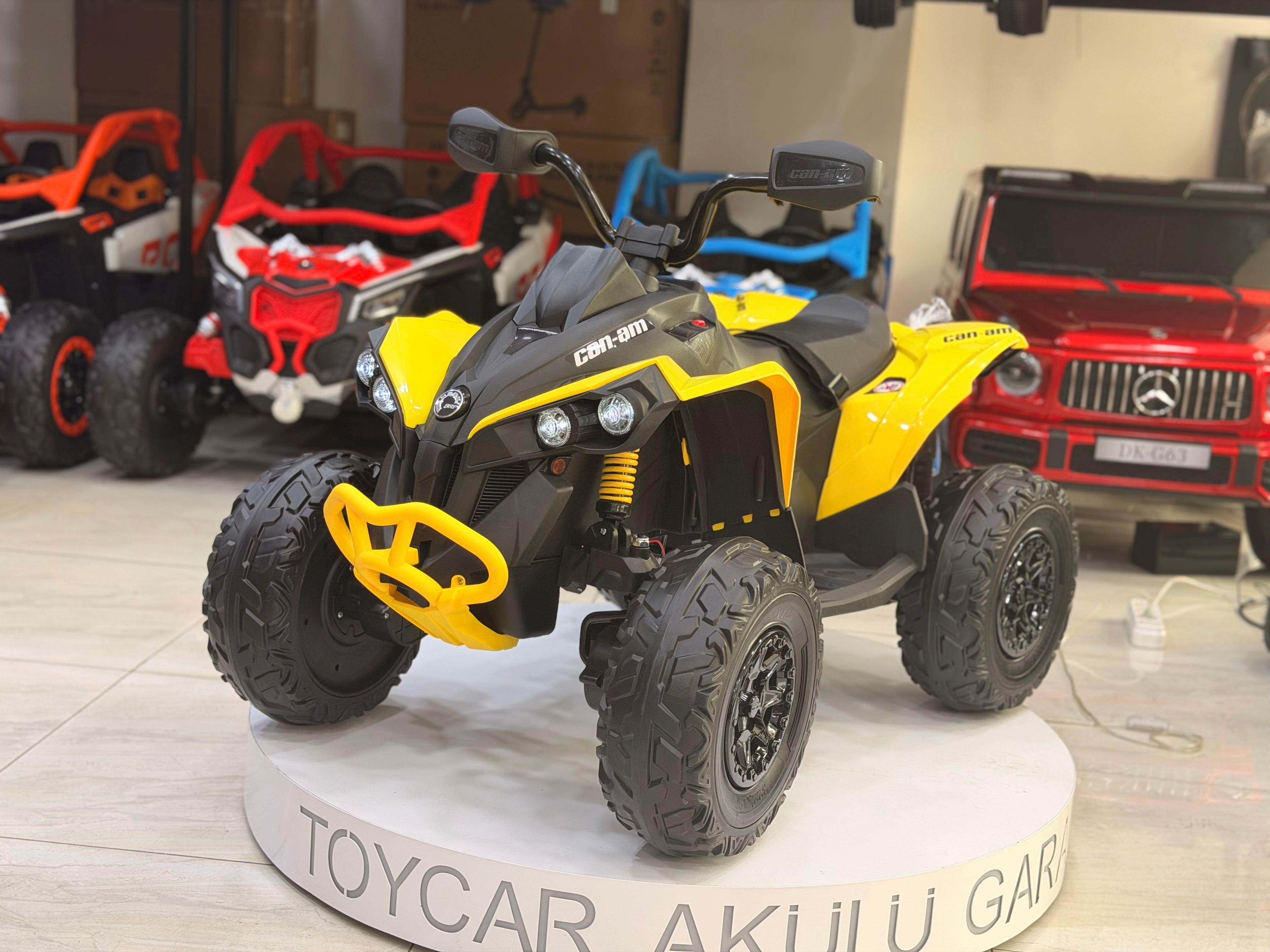 CAN-AM AKÜLÜ ATV 12W  3-8 YAŞ