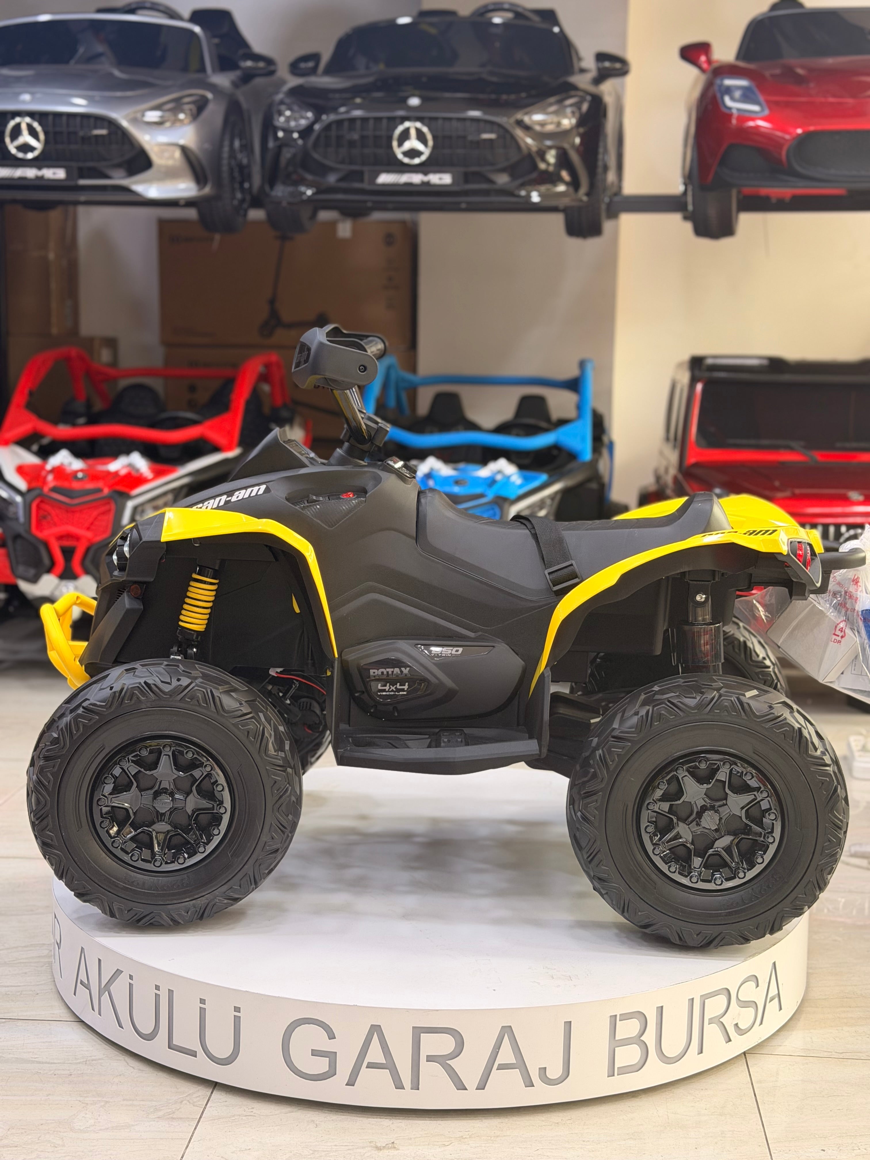 CAN-AM AKÜLÜ ATV 12W  3-8 YAŞ