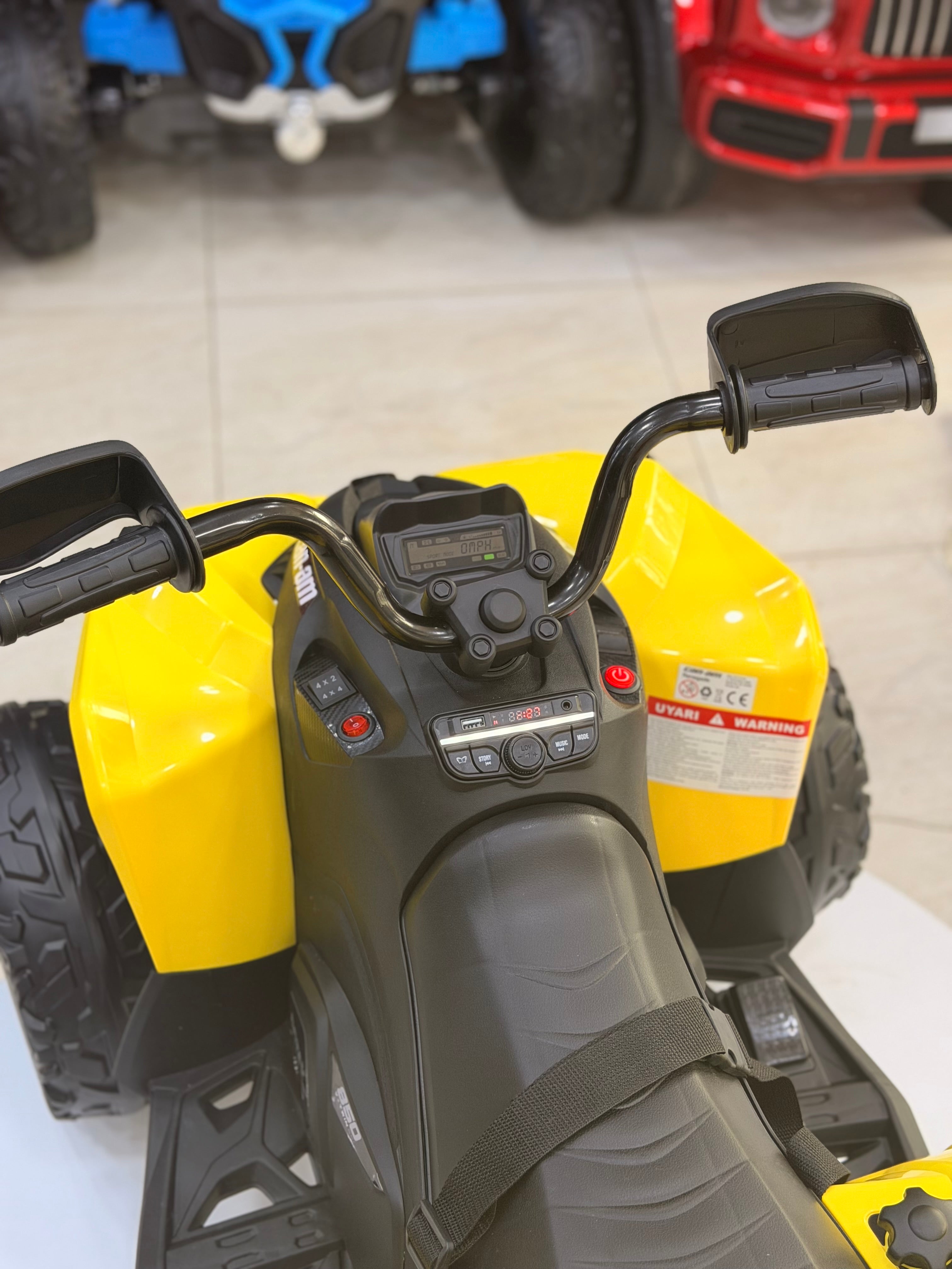 CAN-AM AKÜLÜ ATV 12W  3-8 YAŞ