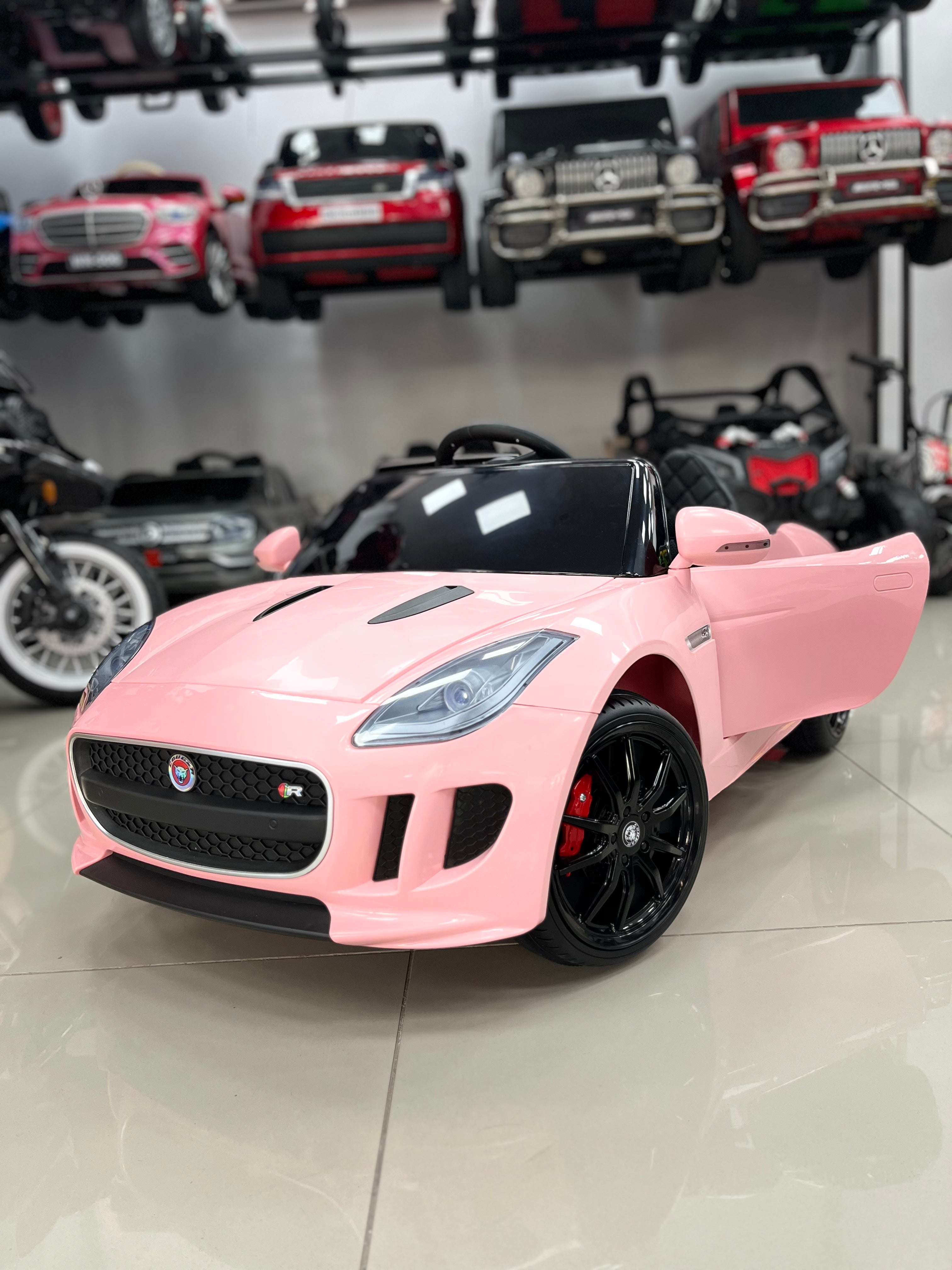 JAGUAR AKÜLÜ ARABA 12W 0-6 YAŞ PEMBE