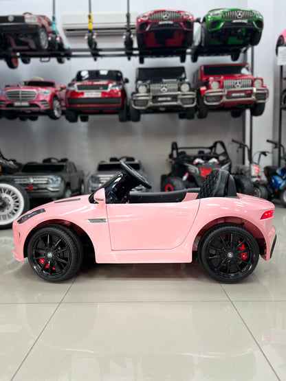 JAGUAR AKÜLÜ ARABA 12W 0-6 YAŞ PEMBE