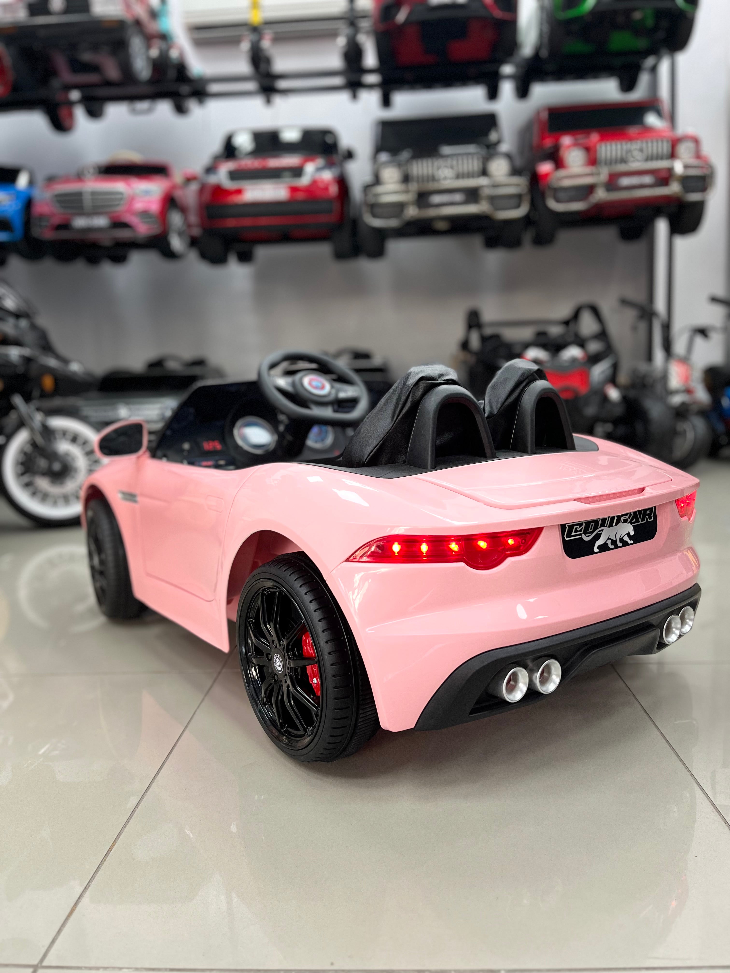JAGUAR AKÜLÜ ARABA 12W 0-6 YAŞ PEMBE