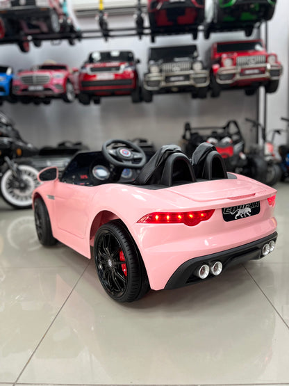 JAGUAR AKÜLÜ ARABA 12W 0-6 YAŞ PEMBE