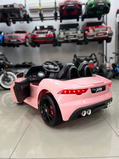 JAGUAR AKÜLÜ ARABA 12W 0-6 YAŞ PEMBE