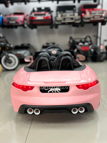 JAGUAR AKÜLÜ ARABA 12W 0-6 YAŞ PEMBE