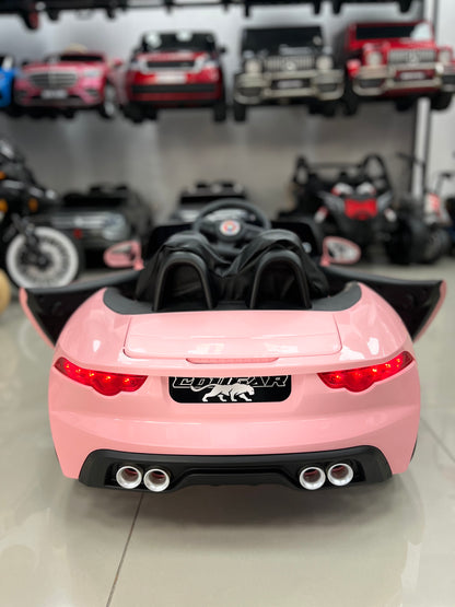 JAGUAR AKÜLÜ ARABA 12W 0-6 YAŞ PEMBE