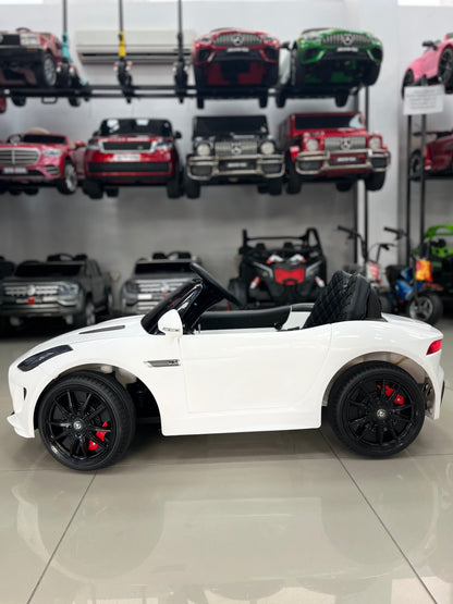 JAGUAR AKÜLÜ ARABA 12W 0-6 YAŞ BEYAZ