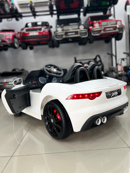 JAGUAR AKÜLÜ ARABA 12W 0-6 YAŞ BEYAZ