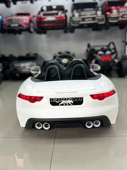 JAGUAR AKÜLÜ ARABA 12W 0-6 YAŞ BEYAZ