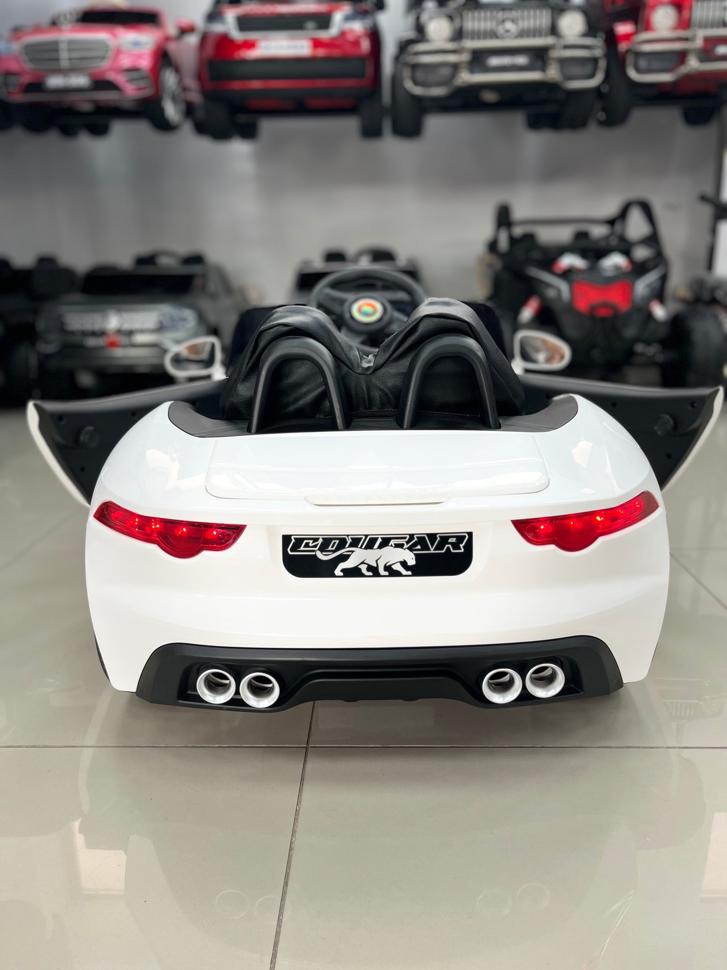 JAGUAR AKÜLÜ ARABA 12W 0-6 YAŞ BEYAZ