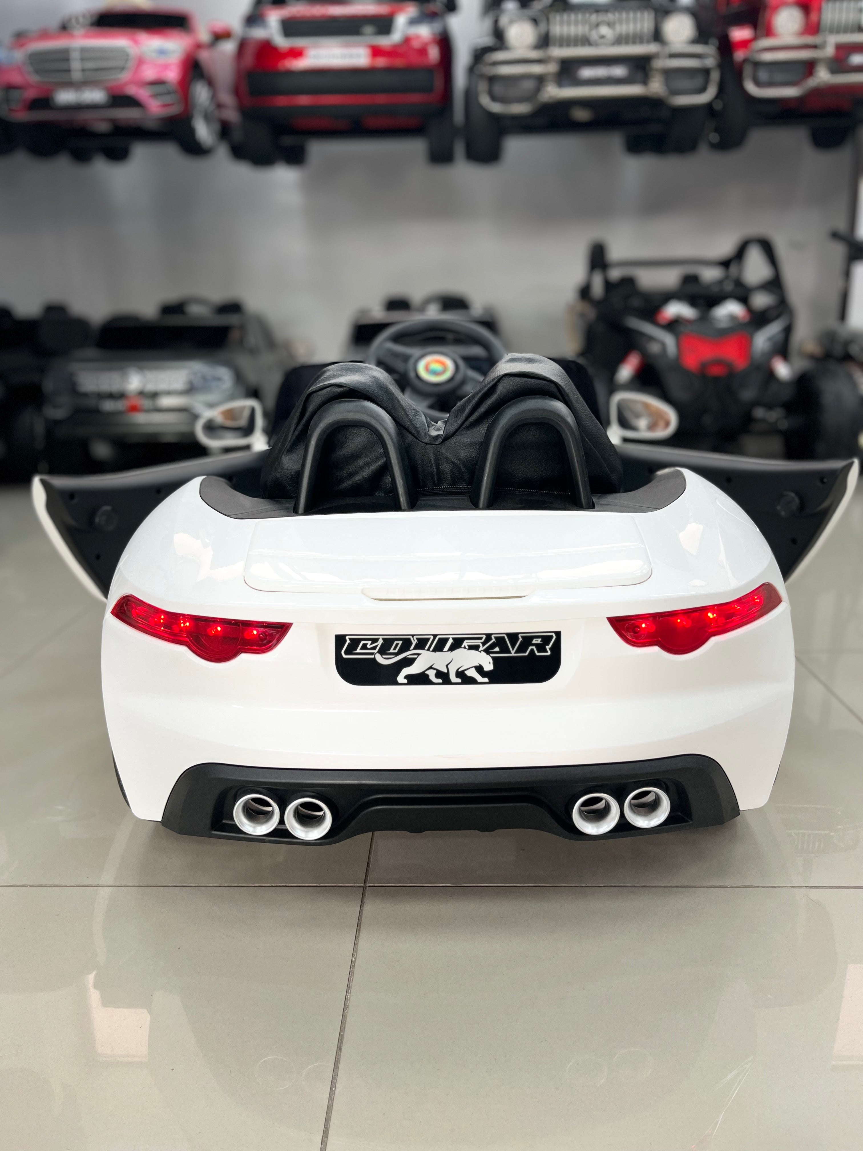 JAGUAR AKÜLÜ ARABA 12W 0-6 YAŞ BEYAZ